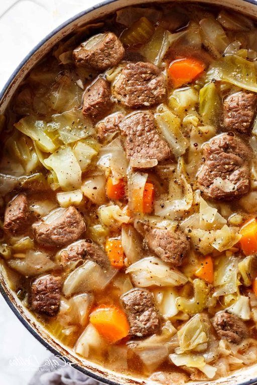 Beef and Cabbage Soup