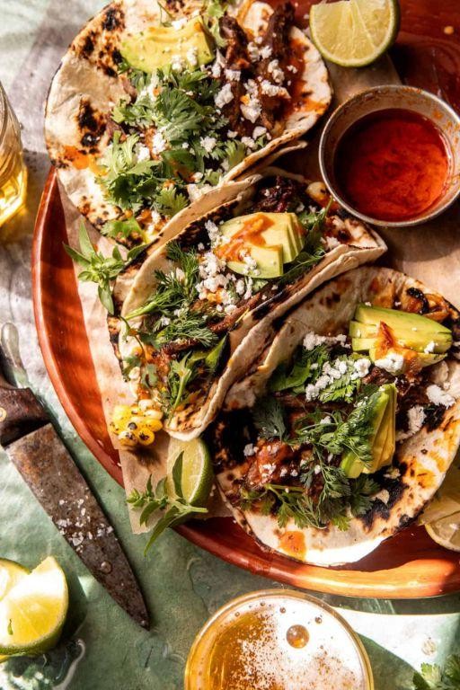 Beef and Corn Tacos
