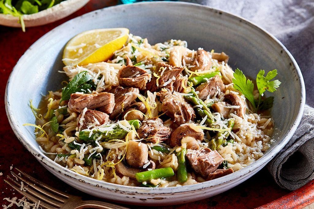 Beef and Mushroom Risotto