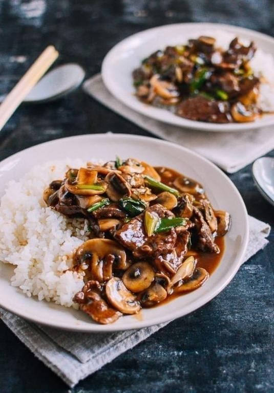 Beef and Mushroom Stir-Fry
