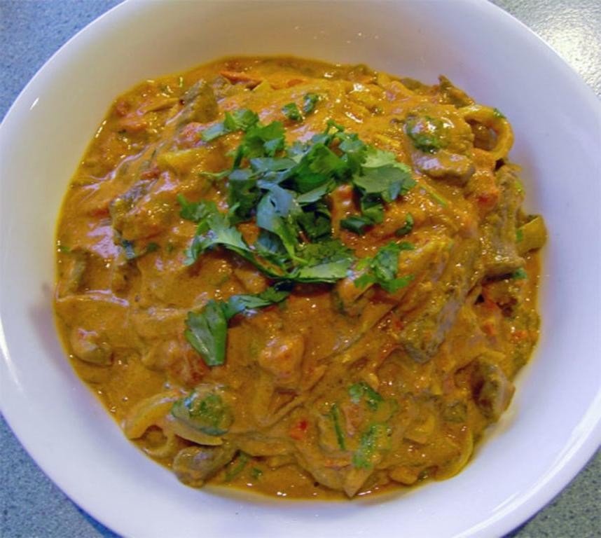 Beef and Onion Curry