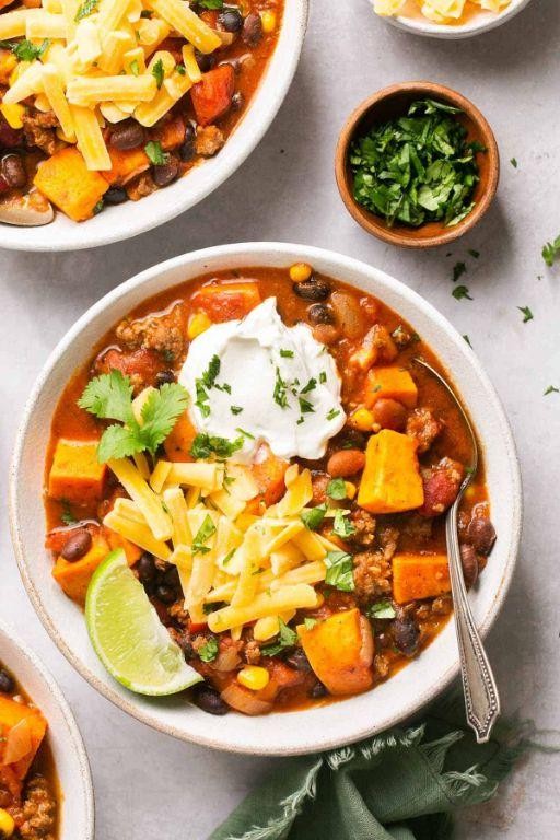 Beef and Sweet Potato Chili