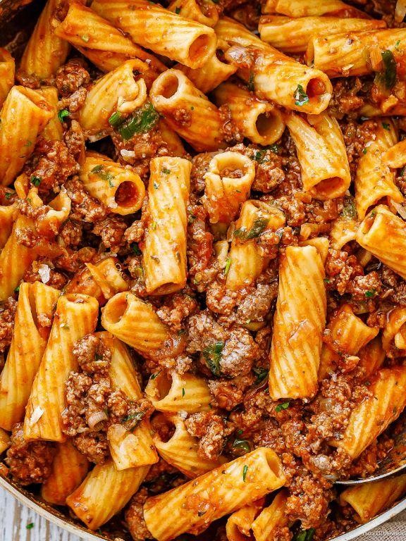Beef and Tomato Pasta Sauce