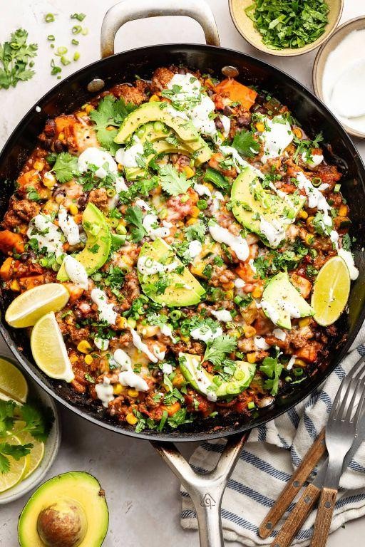 Beef and Zucchini Skillet