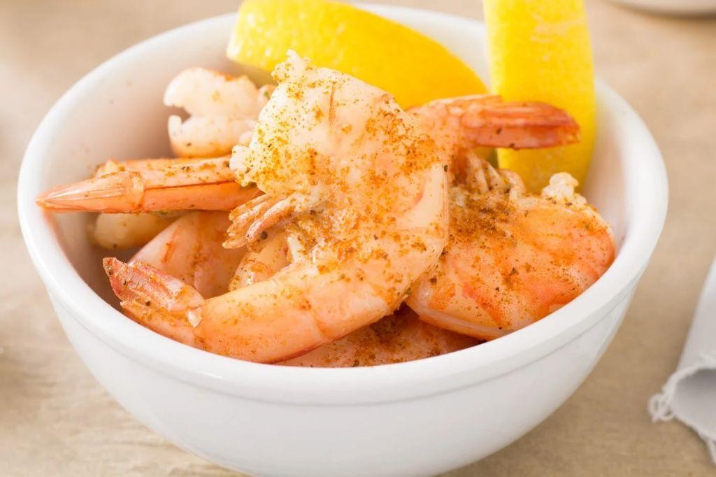 Beer Boiled Shrimp with Old Bay