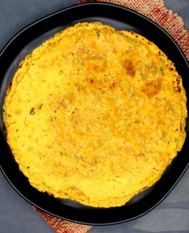 Besan Roti (Chickpea Flour Flatbread)