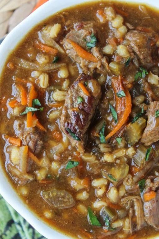 Better Than Bouillon Beef and Barley Soup