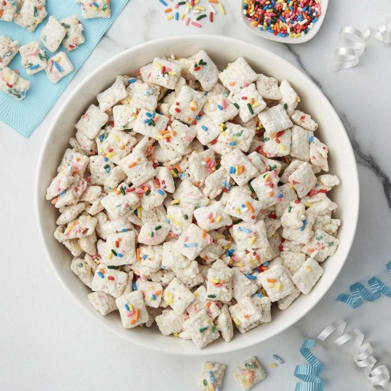 Birthday Cake Chex Mix