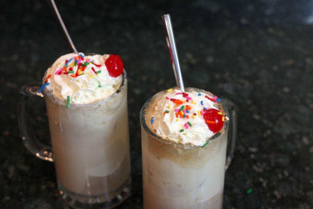 Birthday Cake Cupcake Vodka Float