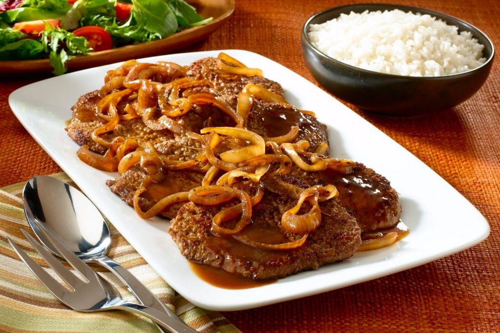 Bistec Encebollado