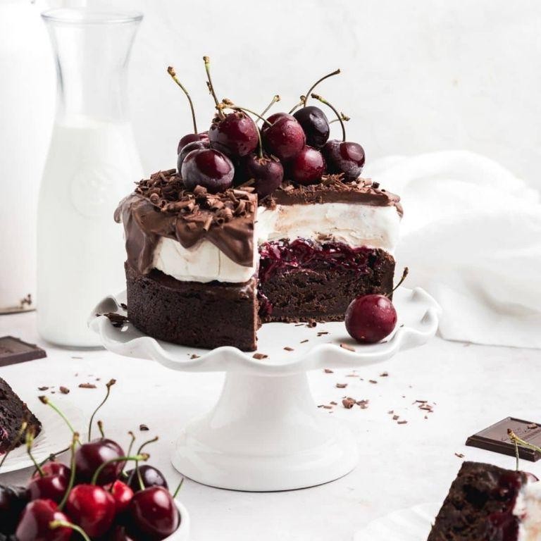 Black Forest Gateau Ice Cream Cake