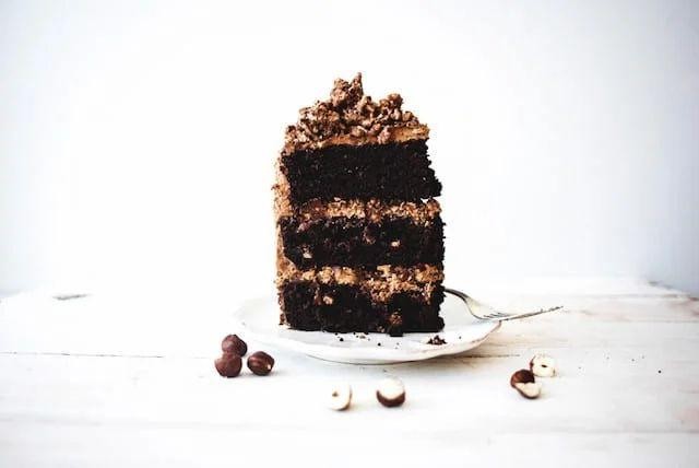 Black Forest Gateau with Hazelnut Crunch