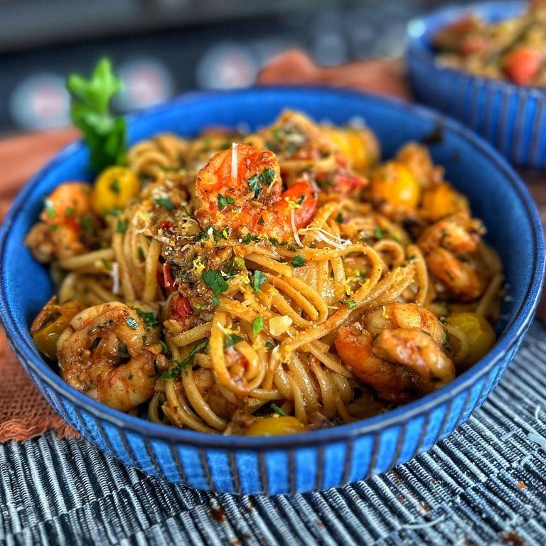 Blackstone Shrimp Scampi