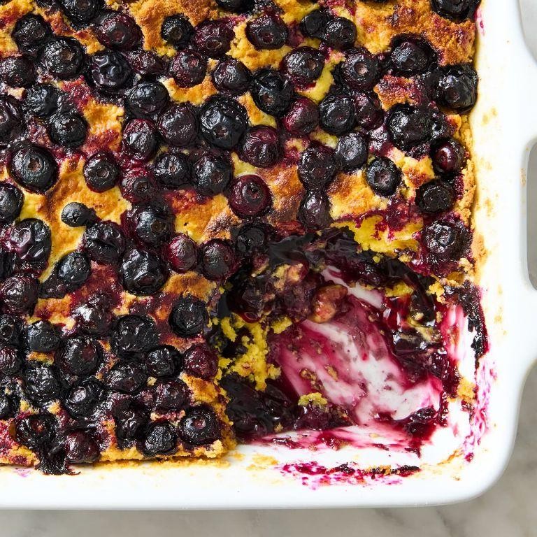Blueberry Dump Cake