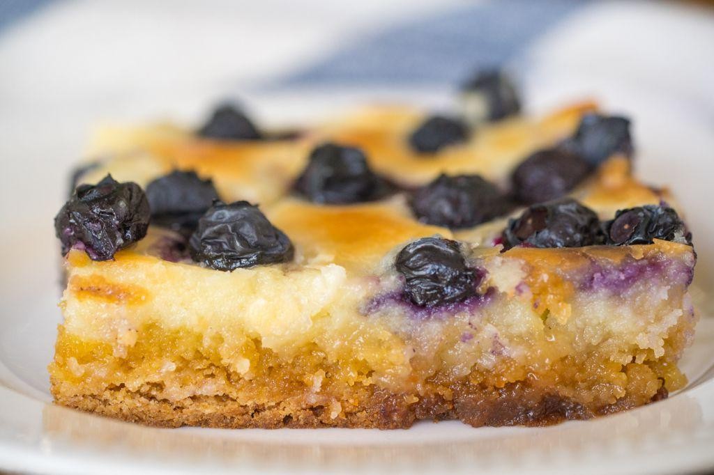 Blueberry Gooey Butter Cake