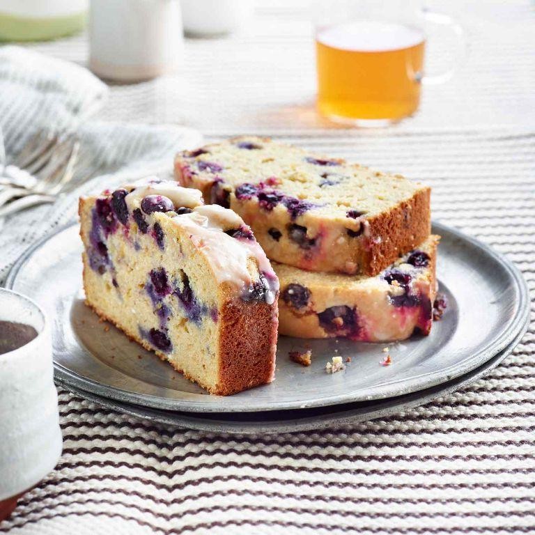 Blueberry Lemon Ricotta Cake