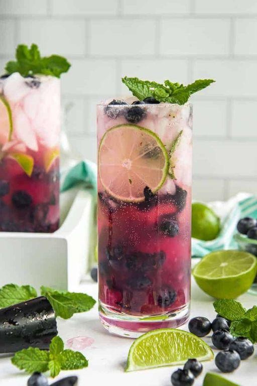 Blueberry Mojito