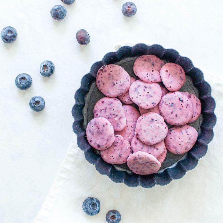 Blueberry Yogurt Drops