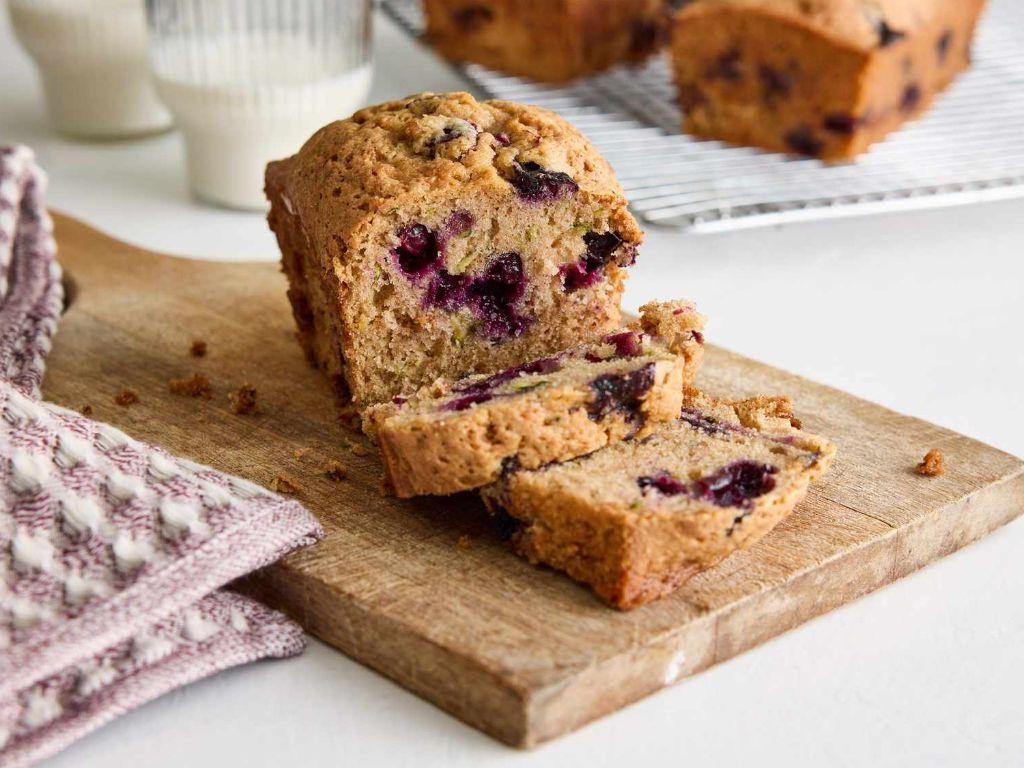 Blueberry Zucchini Bread