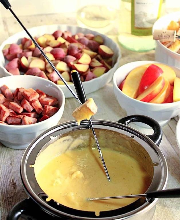 Bone Marrow and Gruyère Cheese Fondue