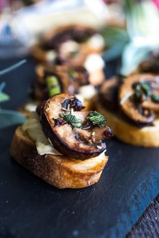 Bone Marrow and Truffle Oil Bruschetta