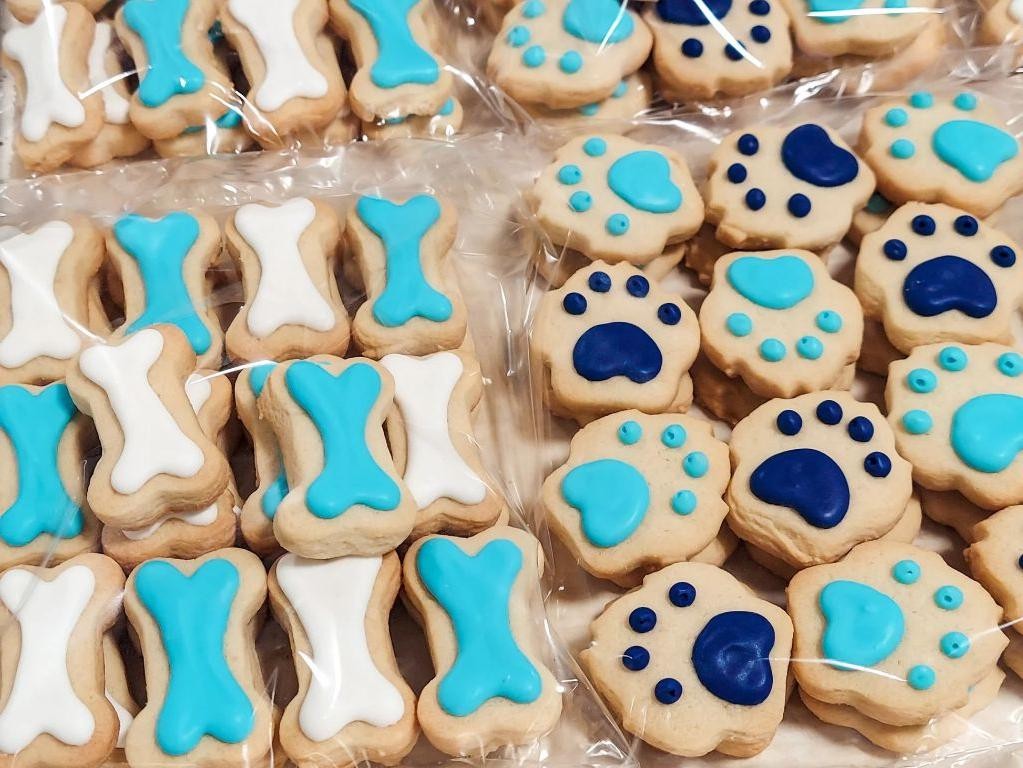 Bone-Shaped Shortbread Cookies