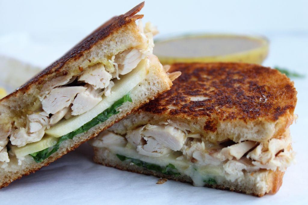 Brie and Apple Chicken Sandwich