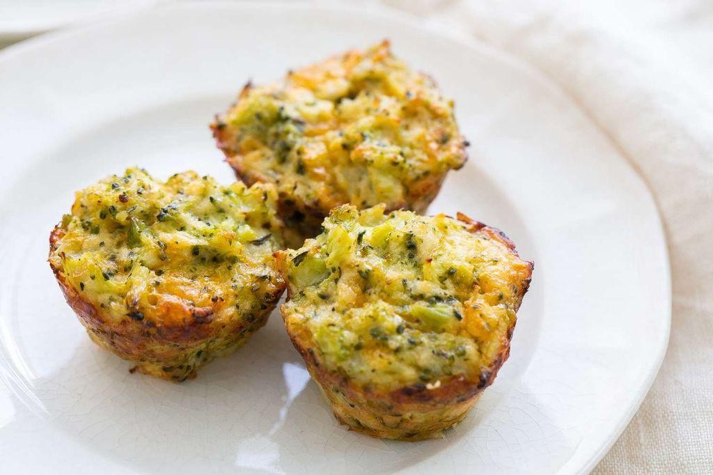 Broccoli and Cheddar Egg Bites