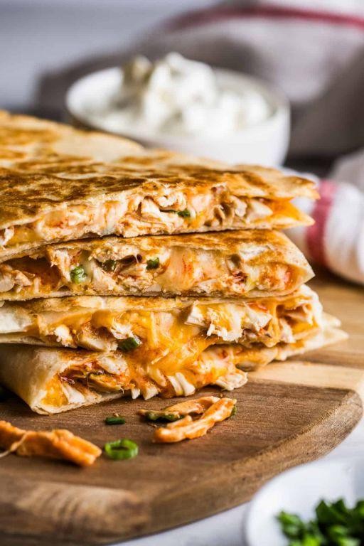 Buffalo Chicken Quesadilla