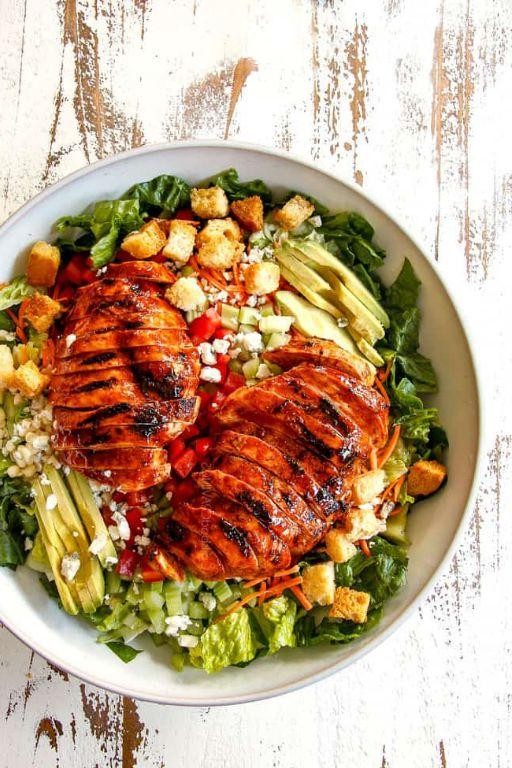 Buffalo Chicken Salad with Blue Cheese