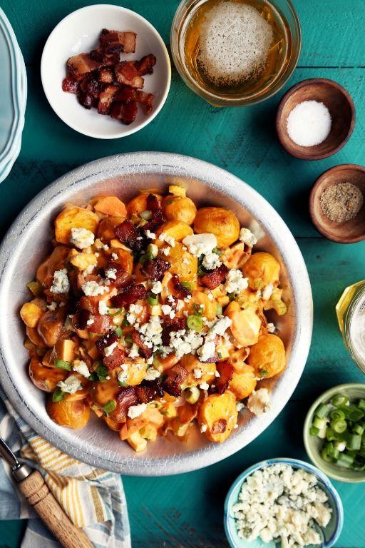 Buffalo Style Red Potato Salad