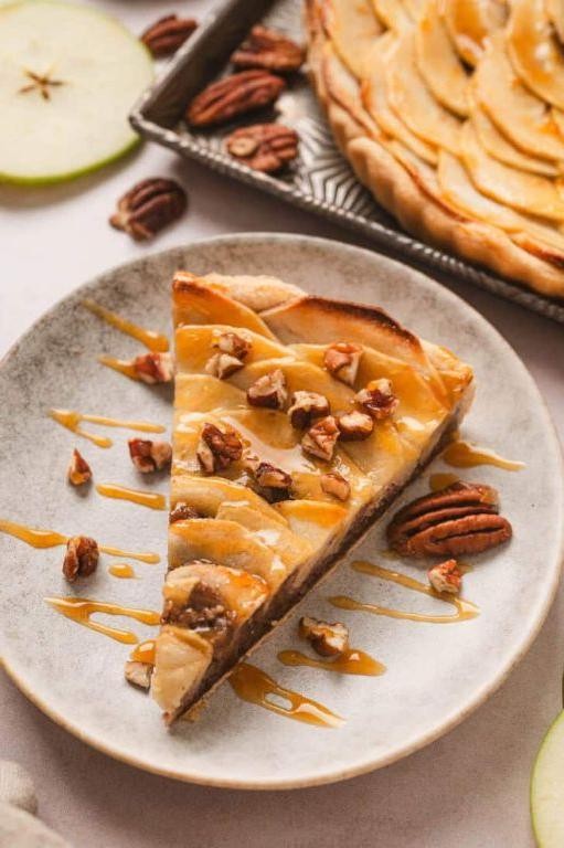 Buffalo Trace Caramel Apple Tart