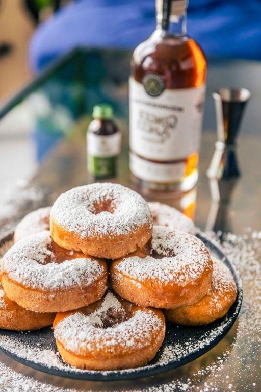 Buffalo Trace Whiskey-Glazed Donuts