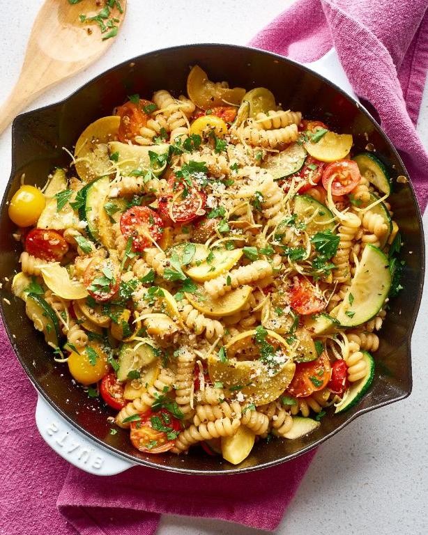 Butter Pasta with Roasted Vegetables