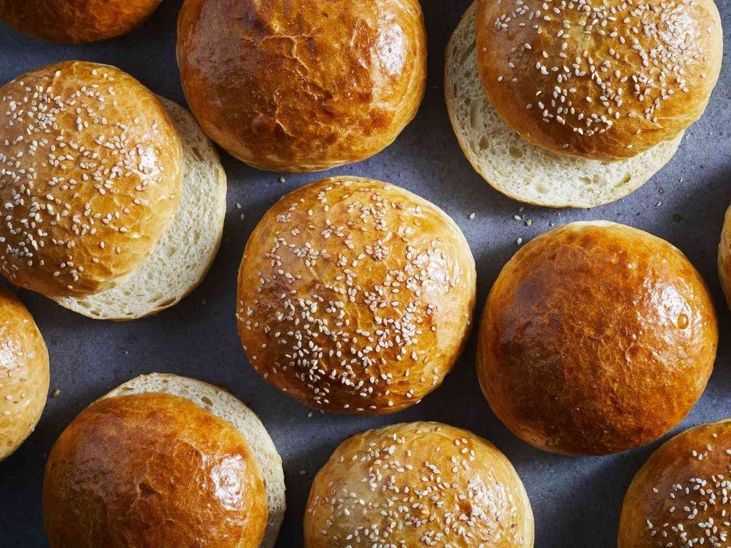 Buttery Brioche Hamburger Buns