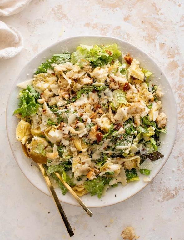 Caesar Tortellini Salad