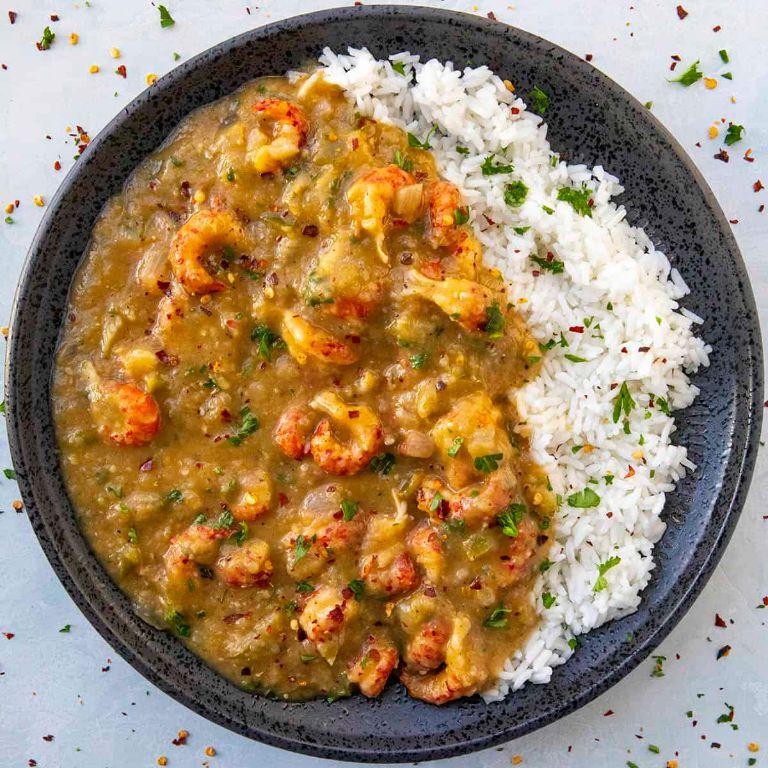 Cajun Crawfish Tail Étouffée