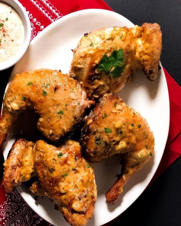 Cajun Fried Chicken Thighs with Remoulade Sauce