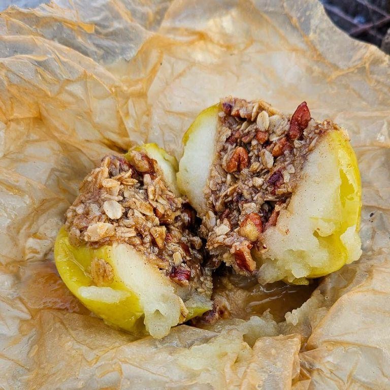 Campfire-Free Apple Cinnamon Oats