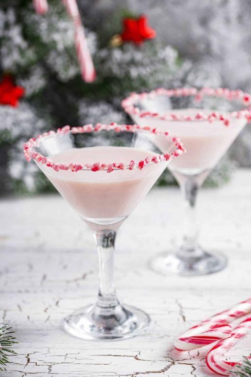 Candy Cane Martini