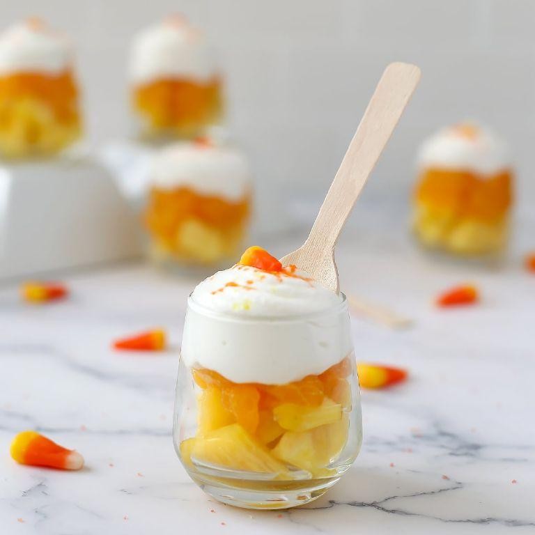 Candy Corn Parfait