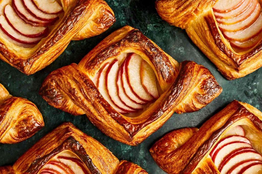 Caramel Apple Cheese Danish