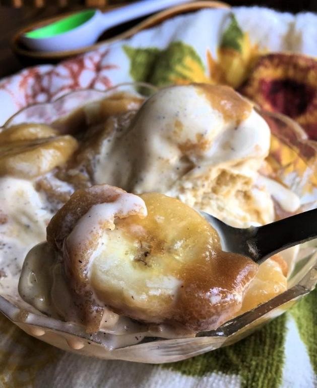 Caramelized Banana Cream of Wheat Treat