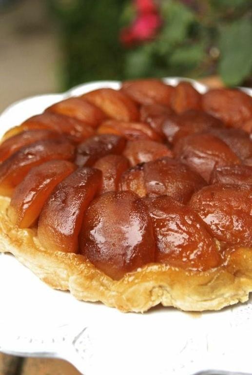 Caramelized Pink Lady Apple Tart