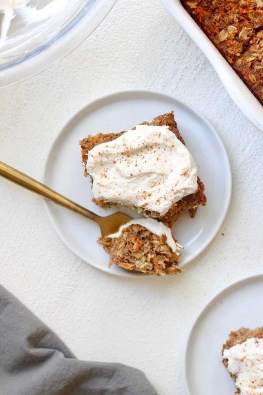 Carrot Cake Baked Oats