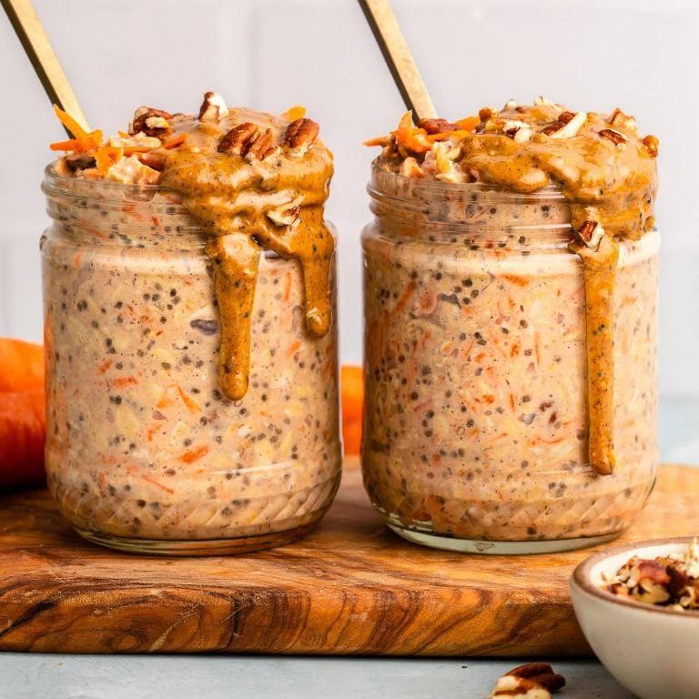 Carrot Cake Overnight Oats