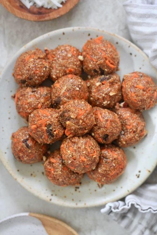 Carrot Cake Protein Bites