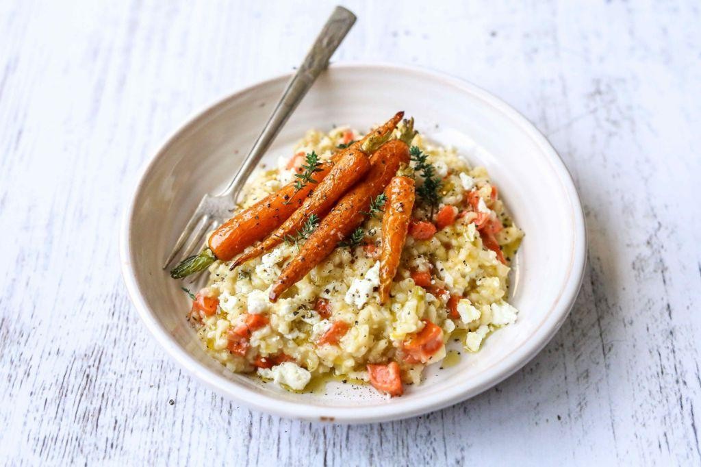 Carrot and Thyme Risotto