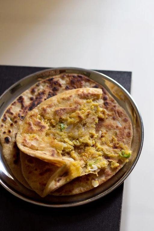 Chana Dal Stuffed Paratha