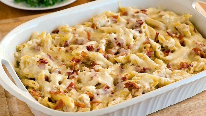 Cheesy Bacon Ranch Chicken Casserole